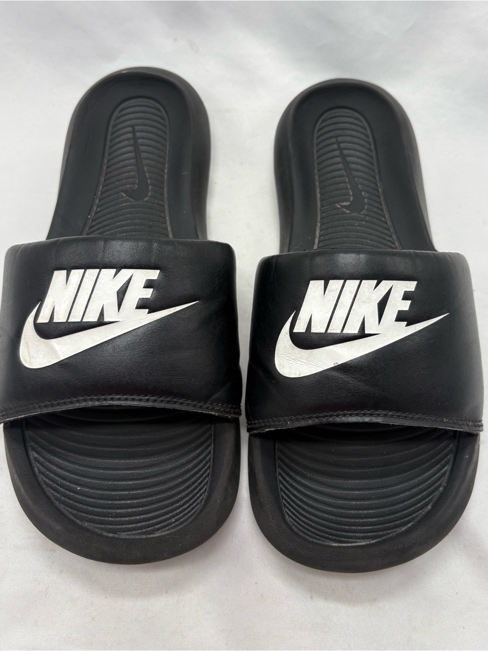 Nike Victori One Men's Slides Black/White, Size 8